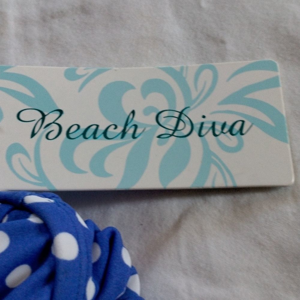 Beach Diva one piece swim suit size 8 - Picture 3 of 10